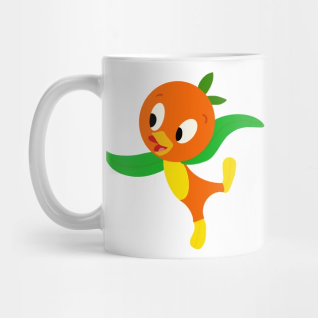 Orange bird by Hundred Acre Woods Designs